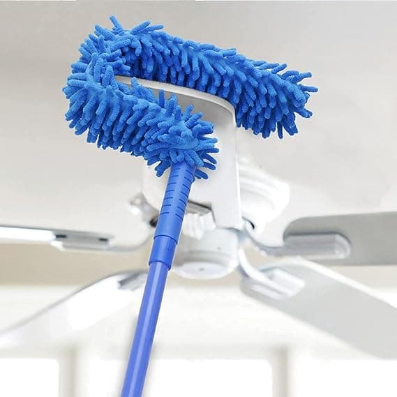 Dusting Brush for Fan Car Ceiling Home Kitchen and Office Reusable Dust Cleaner — image 1